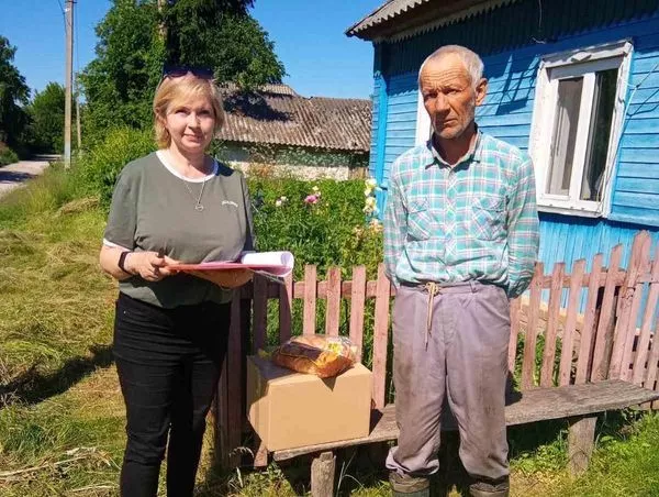 Humanitarian aid was distributed by our partners Dobryn Foundation in Sumy region.